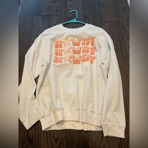 howdy altered state over sized crewneck